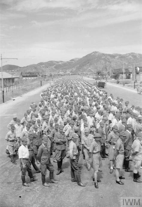 Some Of The 6000 Japanese Prisoners Rounded Up By The