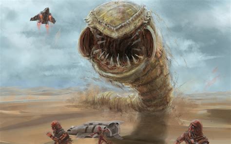 Worm From Dune 1920x1200 Wallpaper