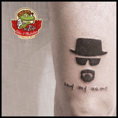 Walter White Say My Name Tattoo ‎tattoomadeinitaly‬ ‎tattoos