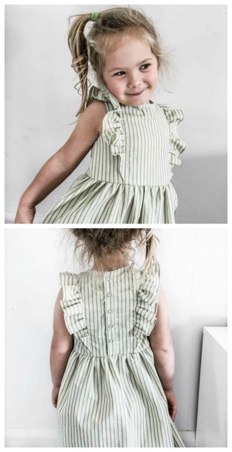 Ruffle Baby Dress Sewing Pattern Sew Modern Kids