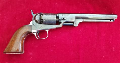 A Scarce Colt 1851 Navy 36 Percussion Revolver With The Hartford