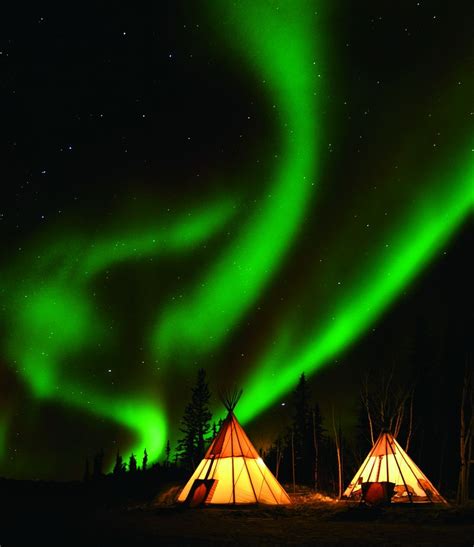 Northern Lights Yellowknife Canada Northern Lights Aurora Boreal