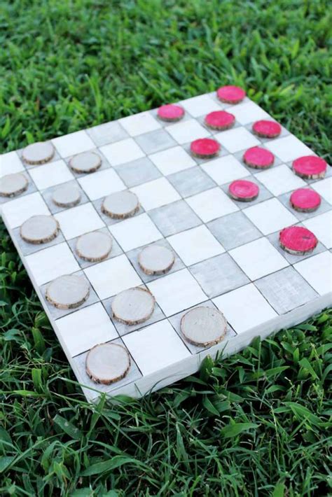 Reversible Outdoor Lawn Game Board The Country Chic Cottage