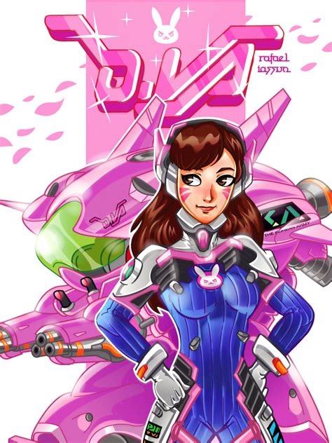 Dva Overwatch By Iassu On Deviantart