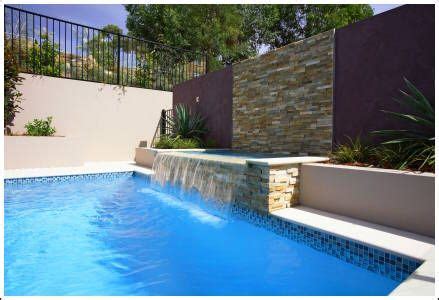 Maybe you would like to learn more about one of these? Building water feature into existing pool | Pool water features, Pool landscape design, Water ...