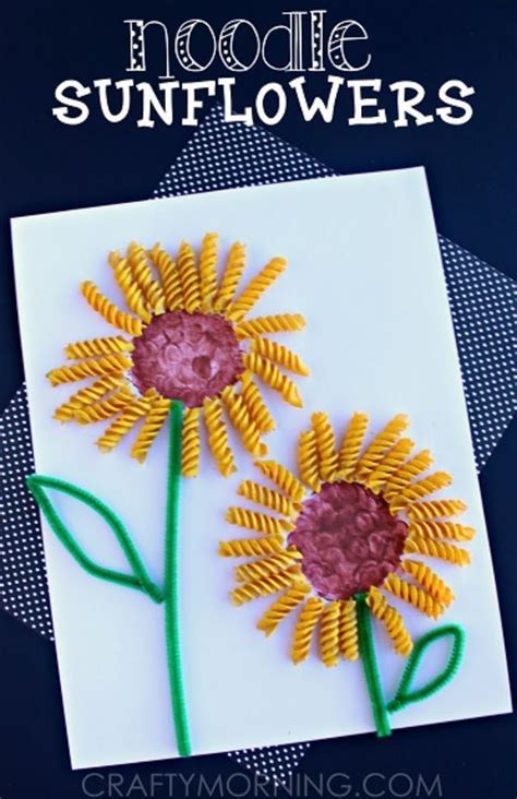 Discover 10 Sunflower Crafts For Kids To Create Sunflower Crafts