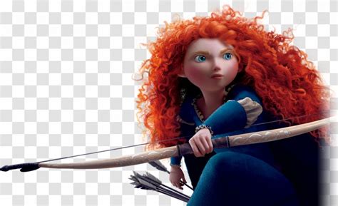Brave Merida Pixar Film Female Disney Princess Transparent PNG