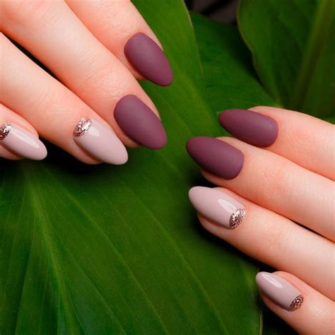 Mauve Color Nails For The Exquisite Look