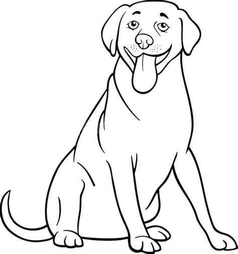Labrador Puppy Coloring Pages At Free Printable