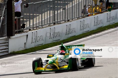Nelson Piquet Jnr Bra A1 Team Brazil Won The First Ever A1 Grand Prix