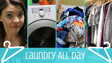 laundry all day speed cleaning routine cleaning motivation youtube