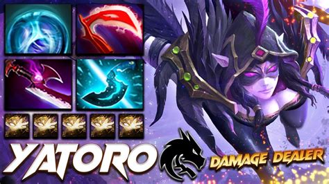 Yatoro Templar Assassin Awesome Damage Dealer Dota Pro Gameplay