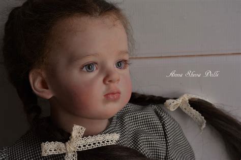 Sheva Dolls Ooak Lifelike Reborn Child Standing Doll Emilia Natali
