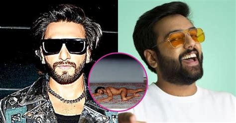 Ranveer Singh Nude Photoshoot Yashraj Mukhate Gives A Musical Spin To The We Can See His Bum