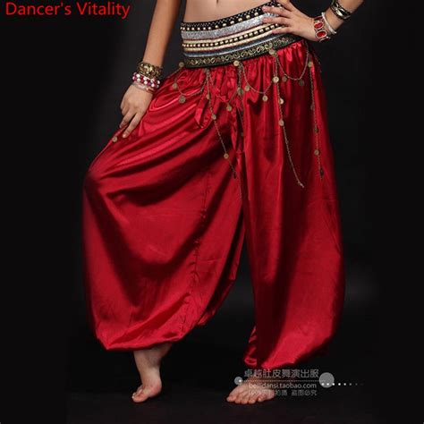 For Women Competition Belly Dance Polyester Pants For Tribal Bloomers