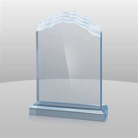 Shop And Personalize Wave Top Acrylic Award At Dell Awards