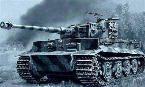 German Tiger Tanks Art Gepanzerte Fahrzeuge Kampfpanzer Panzerwagen