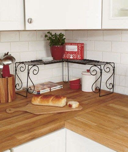In addition to showing off decorative accessories, plants. Kitchen counter corner shelf | Deko, Stauraum, Raum