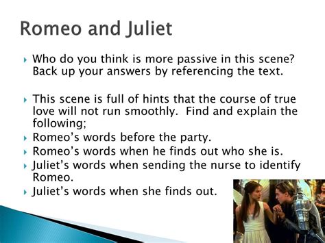 Ppt Romeo And Juliet Act 1 Scene 5 Powerpoint Presentation Free