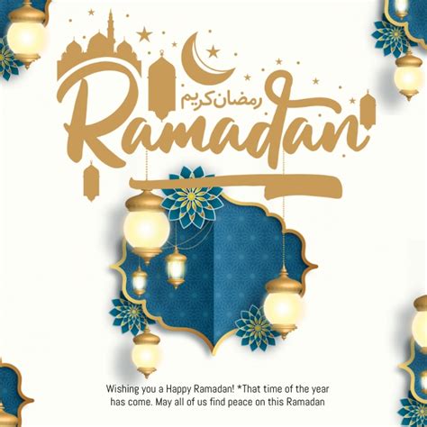 Ramadan Mubarak Poster Template Postermywall