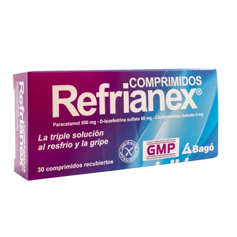 Refrianex Comprimidos Laboratorios Bagó de Bolivia