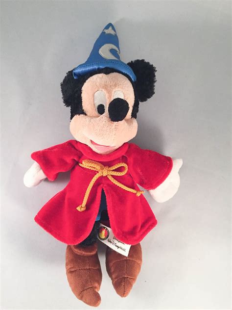 Mickey Mouse The Sorcerers Apprentice Plush Toy Disney World