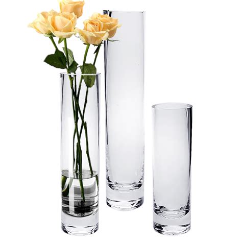 Our glass can meet any shape need you may have, so whether round, square, rectangular or bespoke, let us know. Inside Bubble Bottom Tall Black Cylinder Glass Vase, High Quality glass vase,glass vase