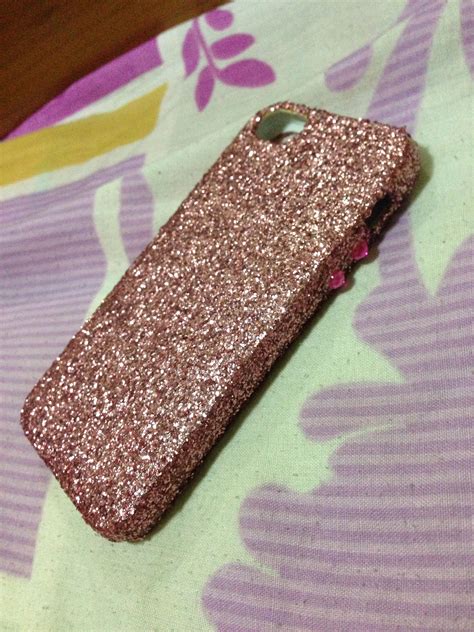 Glittered iPhone 5 case with jeweled volume buttons | Glitter iphone, Iphone 5 case, Iphone 5