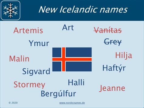 Nordic Names Blog New Icelandic Names 2020 02 Nordic Names