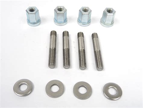 Lambretta Race Tour Cylinder Head Fastener Kit Studs Nuts And Washers