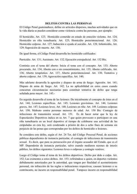 Organizaciones de ddhh presentan denuncia penal contra manuel merino. Ejemplos De Homicidio Culposo - Curso De Derecho Penal Ii Parte Especial Iv Ciclo Ppt Descargar ...
