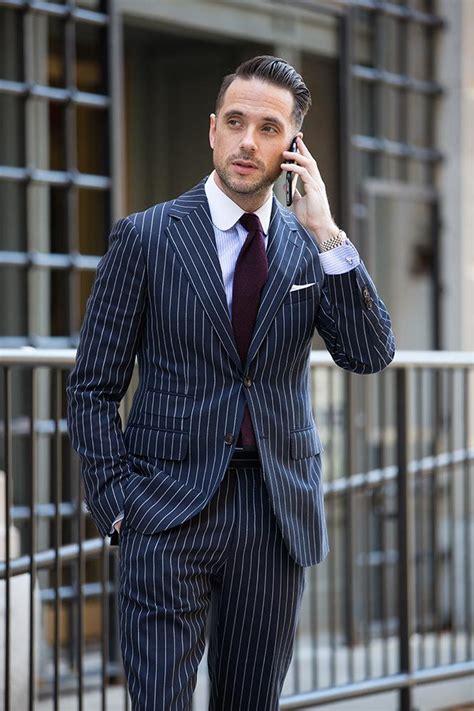 Striped Suits For Men 20 Best Ways To Wear Pinstripe Suits