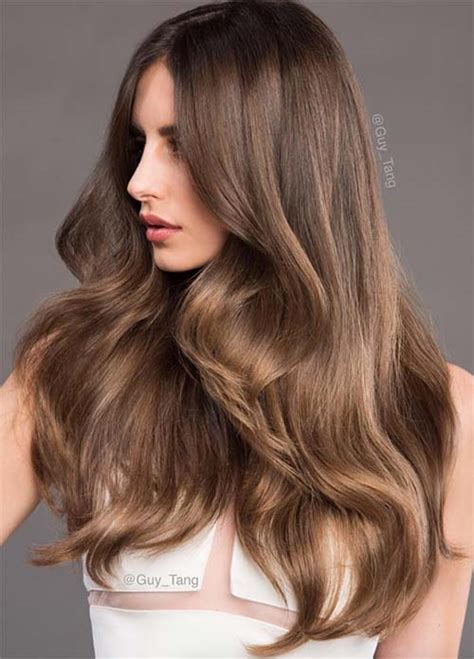 It beautifully mixes the two shades in its name, all to obtain a gorgeous metallic strawberry blonde that flatters any. 100 Dark Hair Colors: Black, Brown, Red, Dark Blonde ...
