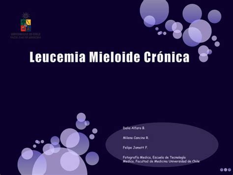 Leucemia Mieloide Cronica Ppt