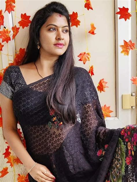 Enviable Looks Of Rachitha Mahalakshmi In Saree Times Of India