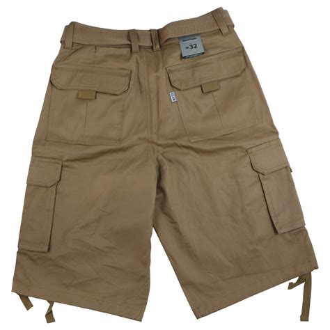 Cargo Shorts Khaki West Wear