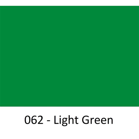 630mm Wide Oracal 641m Economy Calendered Vinyl Light Green 062 Matt