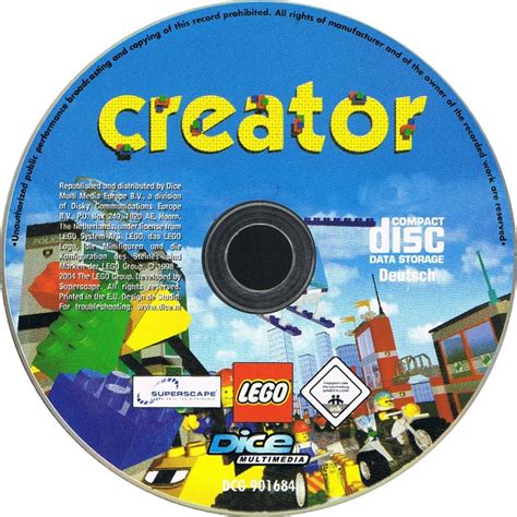 Lego Creator 1998 Windows Box Cover Art Mobygames