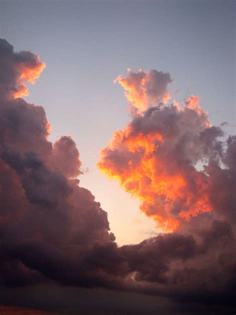 Clouds At Sunset Clouds Sunset Landscape Outdoor Outdoors Scenery