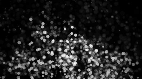 Abstract Beautiful Glitter Bokeh On Isolated Background Magic Sparkle Effect Overlay Stock