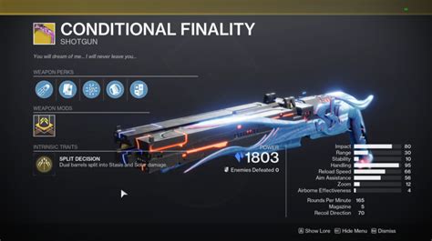 How To Get Destiny 2 Conditional Finality Root Of Nightmares Exotic