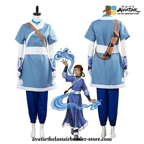 avatar the last airbender katara cosplay blue fancy dress suit avatar the last airbender store
