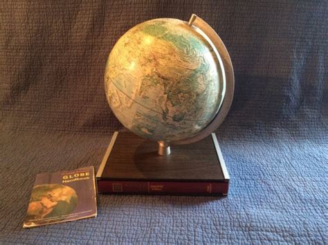 Vintage Rand Mcnally Atlas Globeglobe And Atlas Book