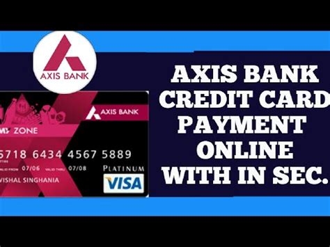 While fake credit card information and number seem like a scary situation, it's actually not something to worry about. Axis credit card bill payment instant || credit card bill pay any time || AXIS MOBILE BANKING ...