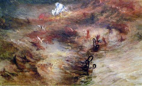 Jmw Turner Slave Ship Detail With Chains Joseph Mallord Flickr