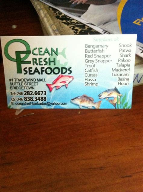 Ocean Fresh Seafood Barbados