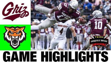 Idaho State Vs Montana Highlights 2023 Fcs Week 5 College Football Highlights Youtube