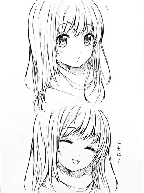 Пин от пользователя Ichigo Hitofuri на доске Draw Manga Рисунки лица