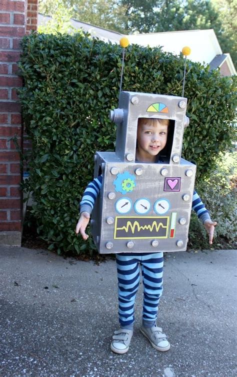 How To Make Robot Costume For Halloween Anns Blog