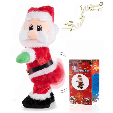 Twerking Santa Claus Shaking Hips Singing Dancing Christmas Santa Claus
